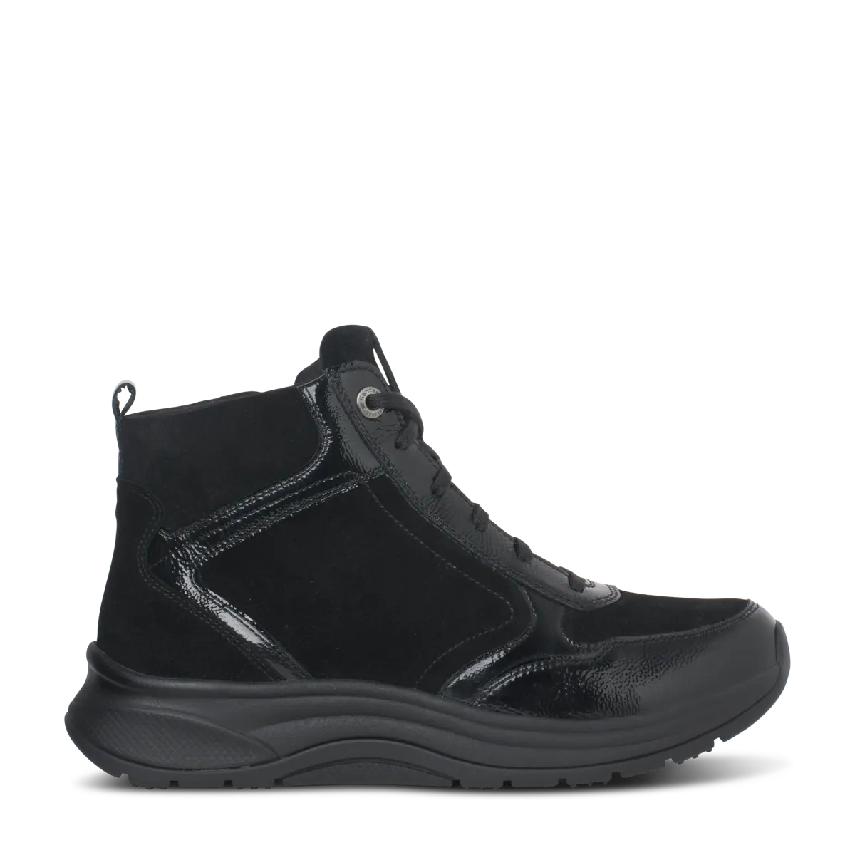 Ganter HIGH FLY Lace/Zip Ankle Boot – Black/Schwartz