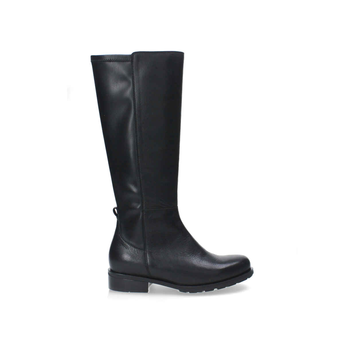 Wolky HAMPTON Knee High Tall Boot - Black Leather