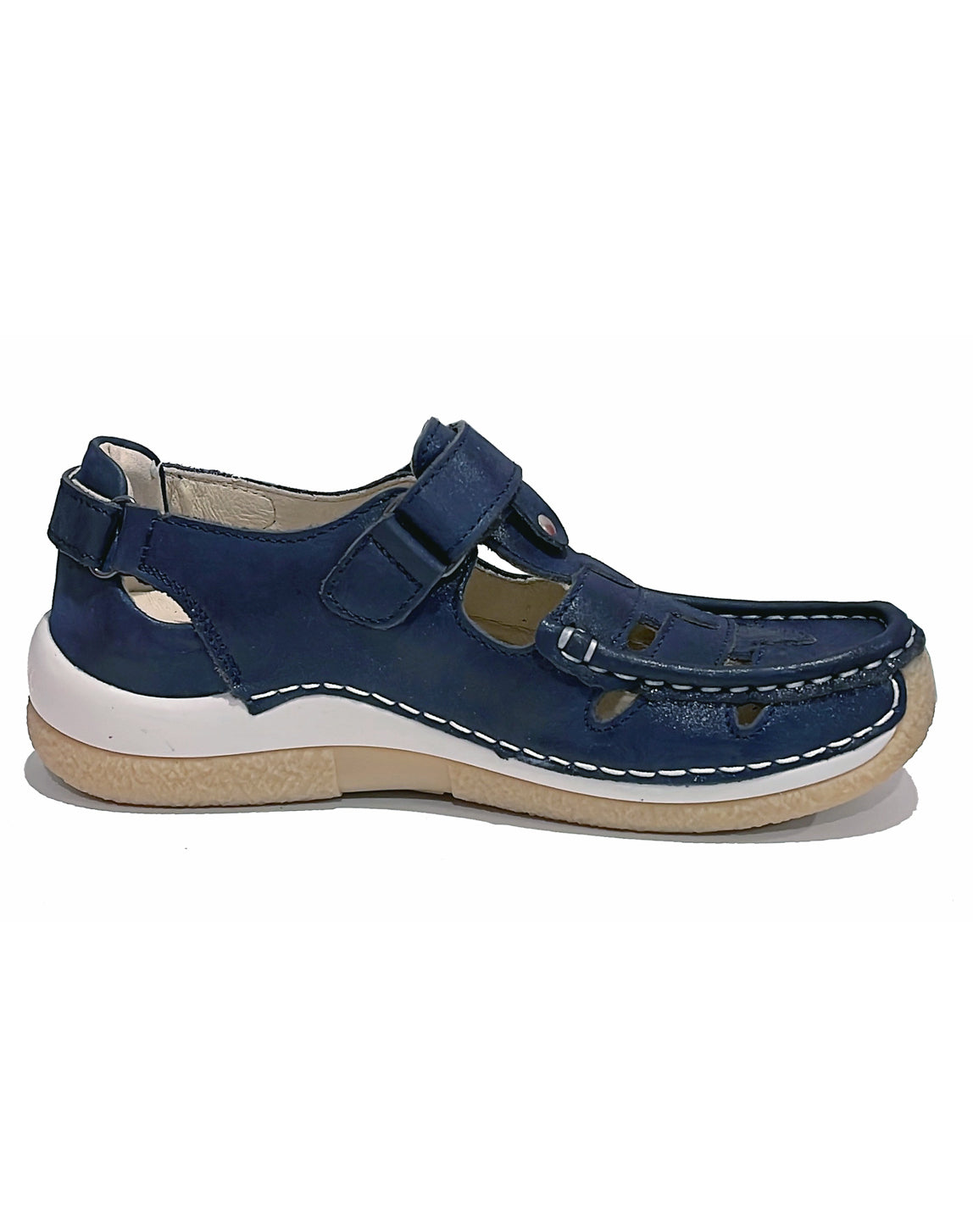 WOLKY 04528 ESPERANZA VELCRO SHOE DENIM