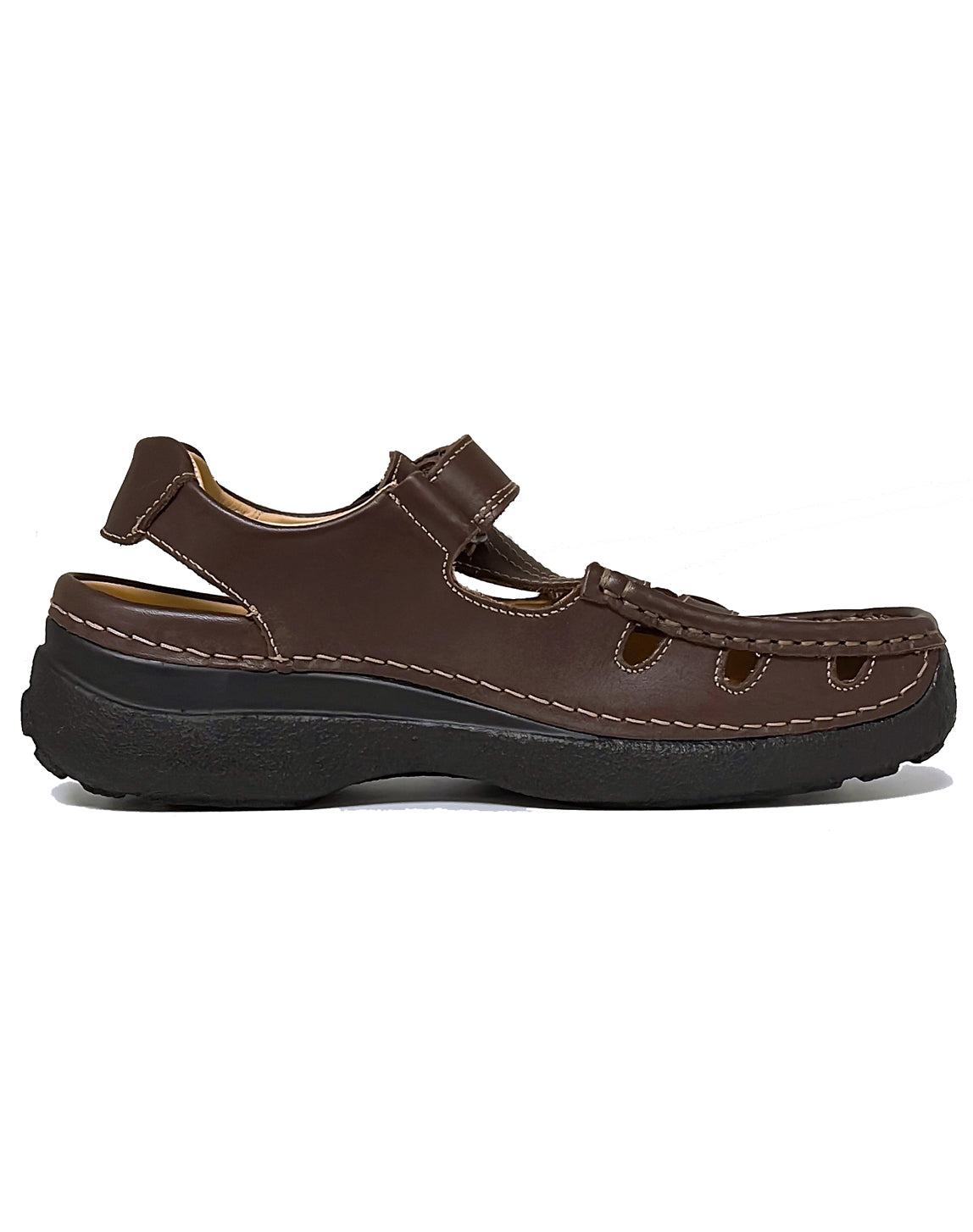 WOLKY 09209 ROLL SANDAL MEN - BROWN