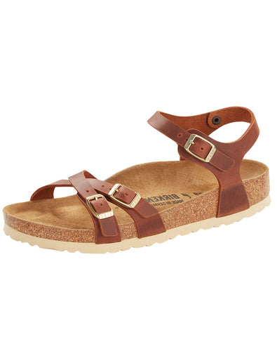 BIRKENSTOCK KUMBA COGNAC OL NARROW