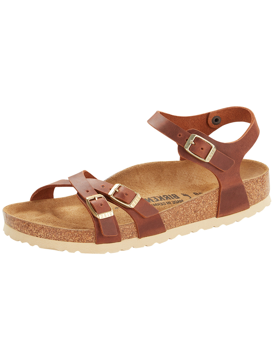 BIRKENSTOCK KUMBA COGNAC OL NARROW