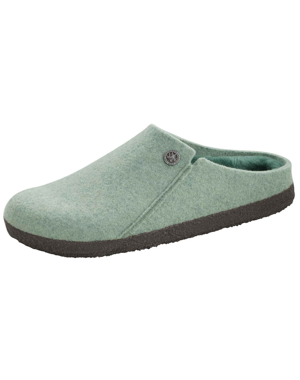 BIRKENSTOCK ZERMATT SHEARLING MATCHA FELT REG