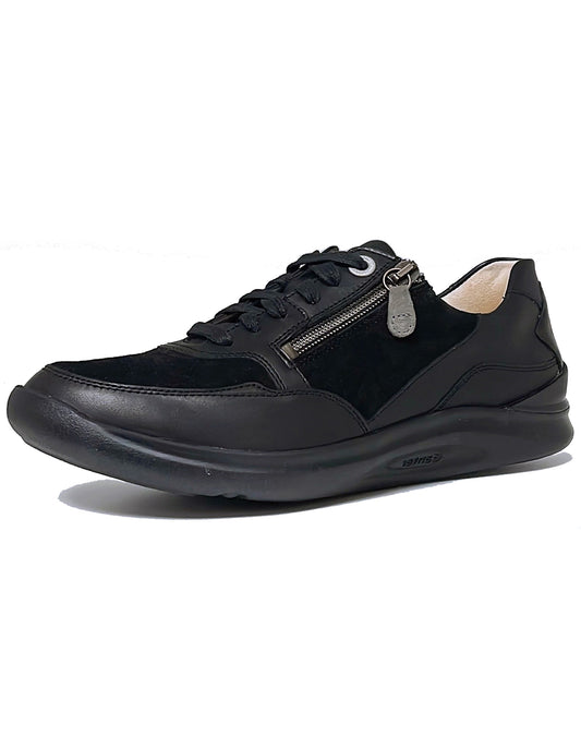 GANTER 201517 HELEN LACE ROCKER SHOE - BLACK