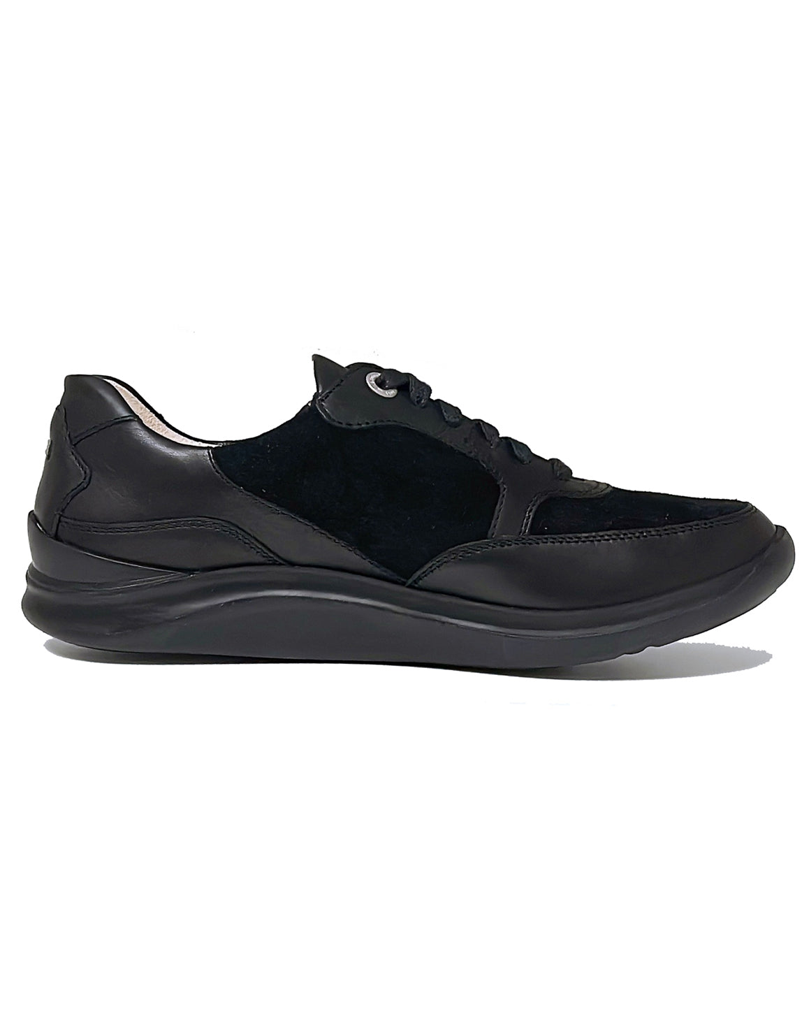 GANTER 201517 HELEN LACE ROCKER SHOE - BLACK