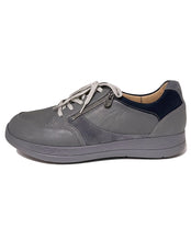 Load image into Gallery viewer, GANTER 259847 KARL/LUDWIG ZIP/LACE SHOE - GREY BLUE