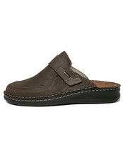 Load image into Gallery viewer, FIDELIO 366030 HANNO SLIPON CLOG - D BROWN OILED NUBUK