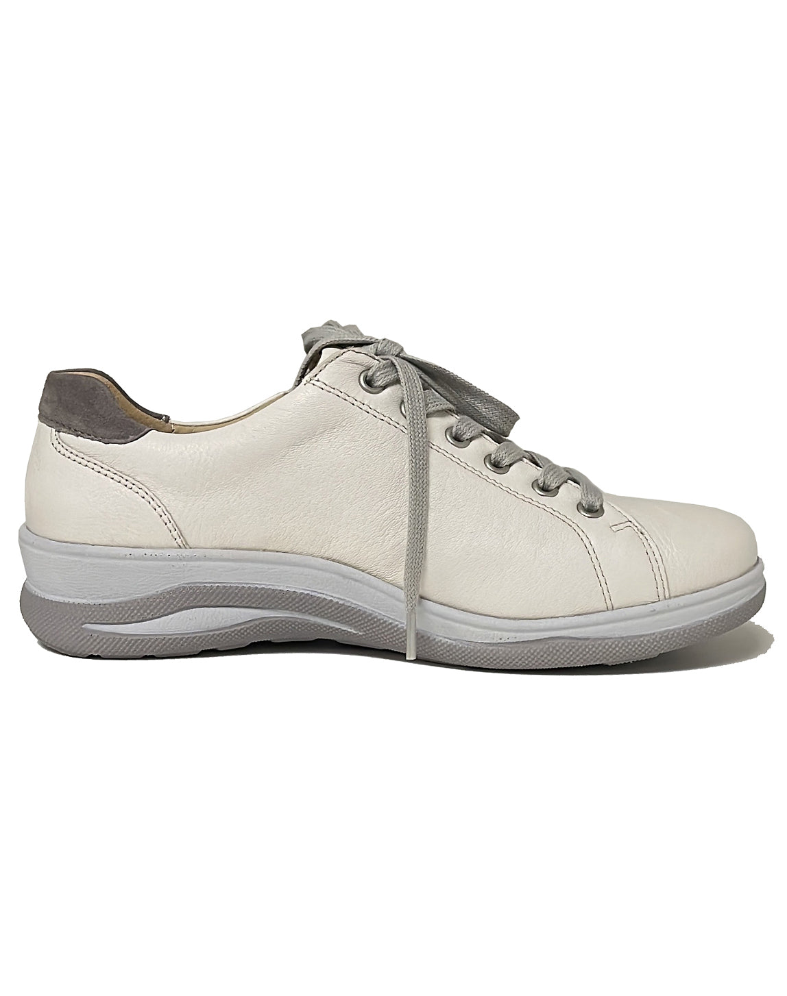 FIDELIO 386103 HALEY LACE ZIP SHOE - WHITE JOLIE