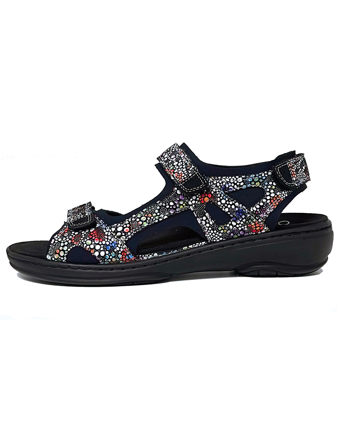 FIDELIO 445007 GINI G VELC SANDAL 35-43 - MULTI ROMANCE