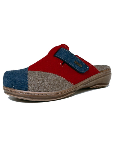 FIDELIO 445031 GINI SLIP ON CLOG - CHERRY PATCH