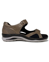 Load image into Gallery viewer, FIDELIO 496023 HILLY BACK IN SANDAL 35-43F - TAUPE SANTIAGO NUBUK
