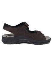 Load image into Gallery viewer, JOMOS 503606 DOUBLE VELCRO SANDAL - CAPPUCCINO SCHWARZ