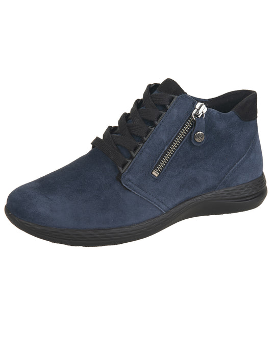 FIDELIO 526607 HI ENERGY LACE ZIP BOOT - NOTTE KOMBI