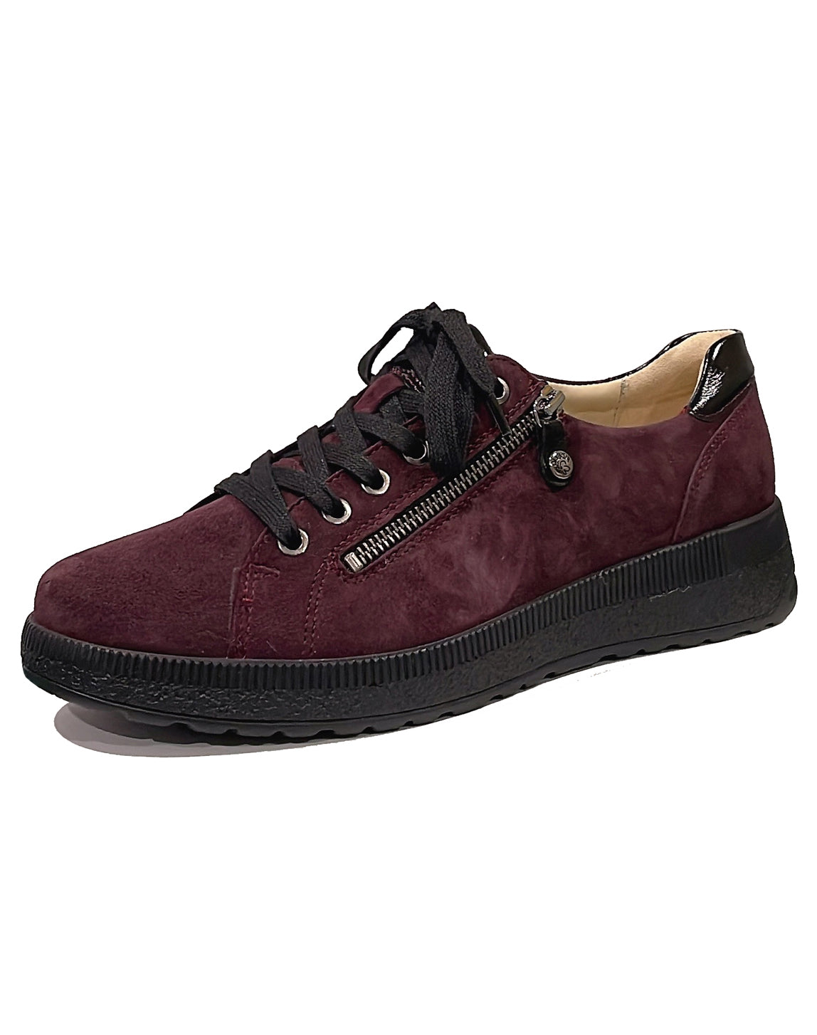 FIDELIO 576103 H HOLY LACE ZIP SHOE - PRUGNA NUBI
