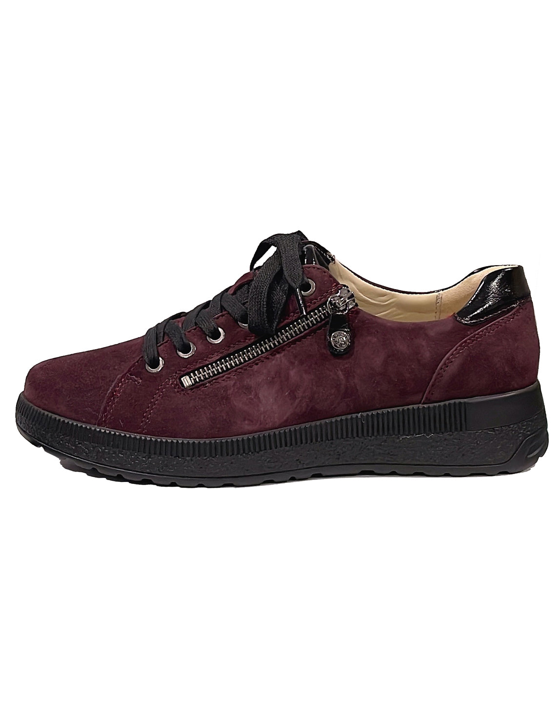 FIDELIO 576103 H HOLY LACE ZIP SHOE - PRUGNA NUBI