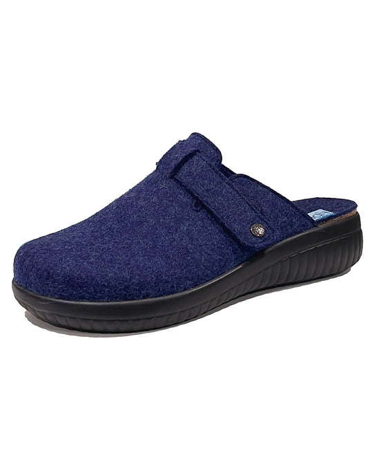 FIDELIO 585030 GIULIA WOOL CLOG - JEANS FELT