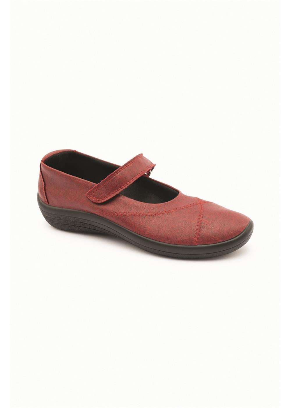 Arcopedico TRIGLAV Mary Jane Flats - Red