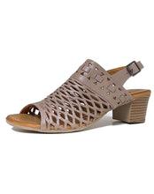 Load image into Gallery viewer, CABELLO ANTAS PLAITED SANDAL - TAUPE