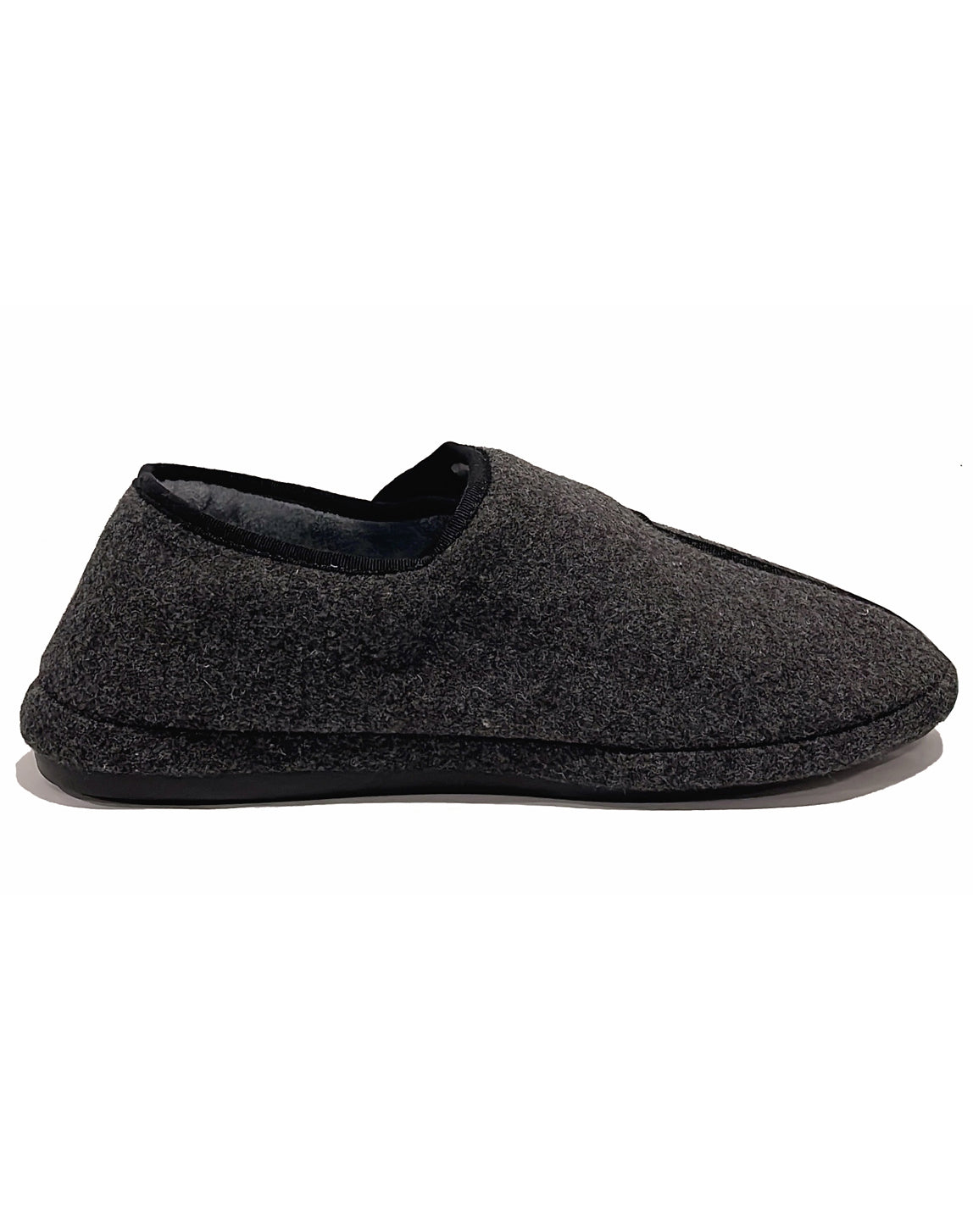 AS801 VELCRO SLIPPER PLUS STYLE - CHARCOAL