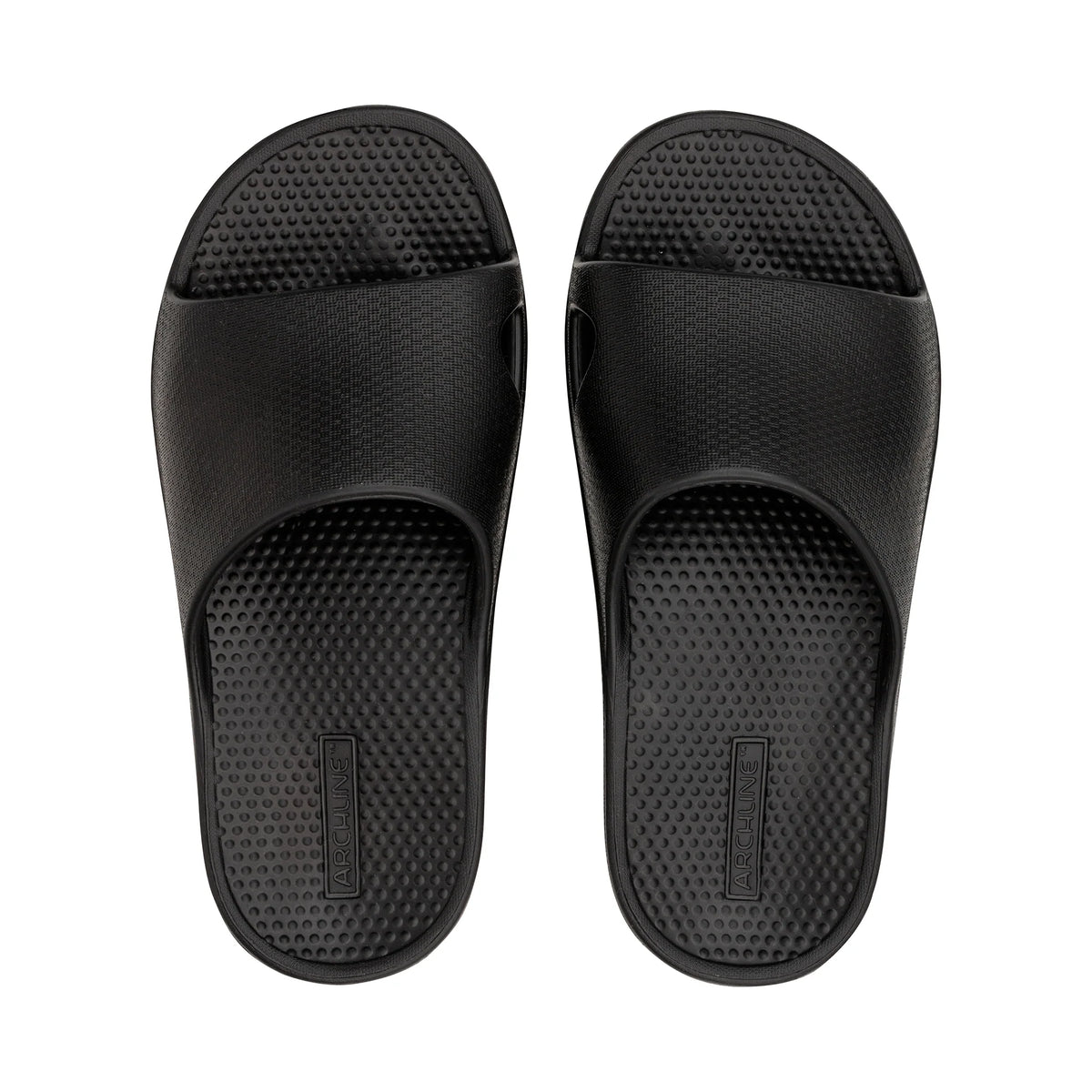 Archline REBOUND Orthotic Slides - Black
