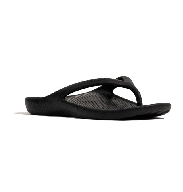 Archline REBOUND Orthotic Thong - Black