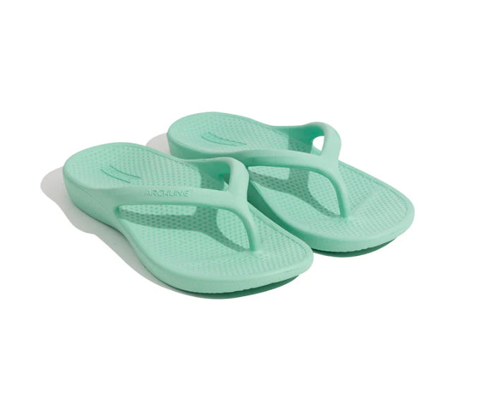 Archline REBOUND Orthotic Thong - Mint Green