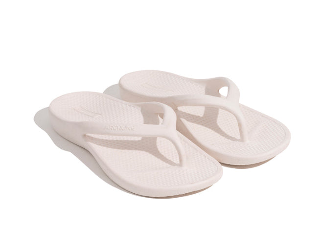 Archline REBOUND Orthotic Thong - White