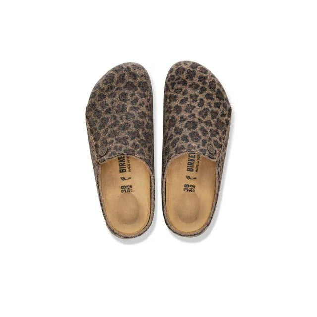 Birkenstock ZERMATT Felt House Shoe Slipper - Leo Toffee