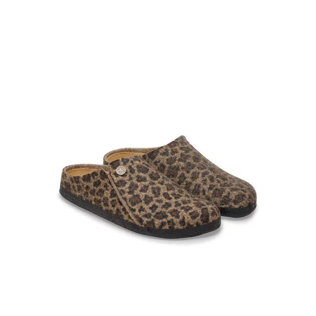 Birkenstock ZERMATT Felt House Shoe Slipper - Leo Toffee