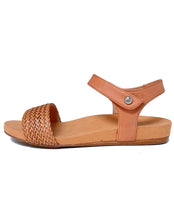 Load image into Gallery viewer, SILVER LINING DYLAN PLAIT STRAP SANDAL - TAN