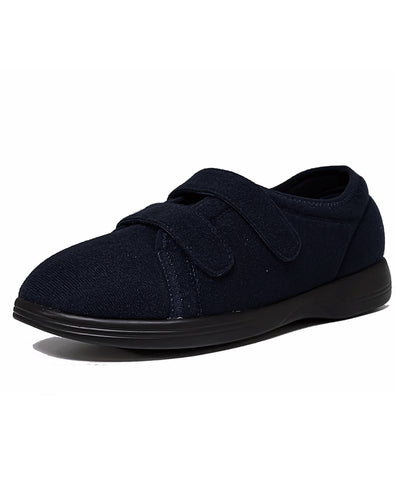 GADEAN EASY E DOUBLE VELCRO SLIPPER - BLACK