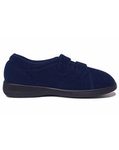 Load image into Gallery viewer, GADEAN EASY E DOUBLE VELCRO SLIPPER - NAVY