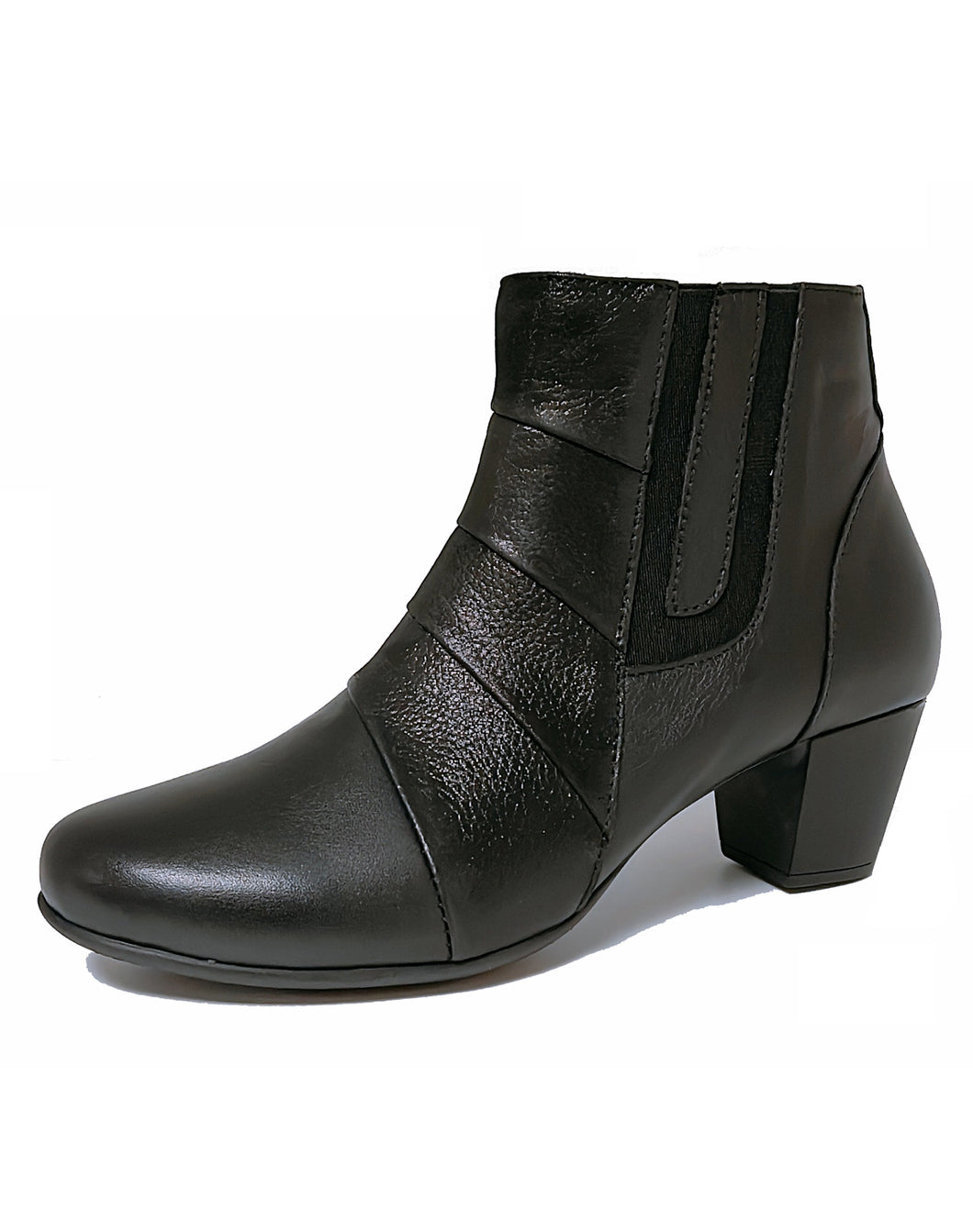 CABELLO EVA HEELED BOOT - BLACK