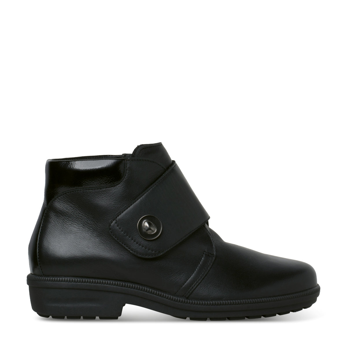 Ganter KATHY Velcro Boot – Black/Schwarz