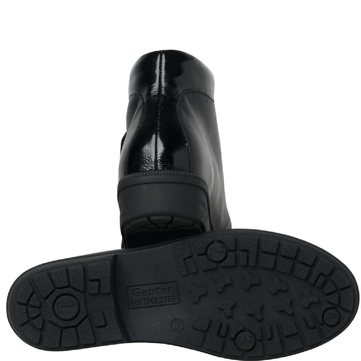 Ganter KATHY Velcro Boot – Black/Schwarz