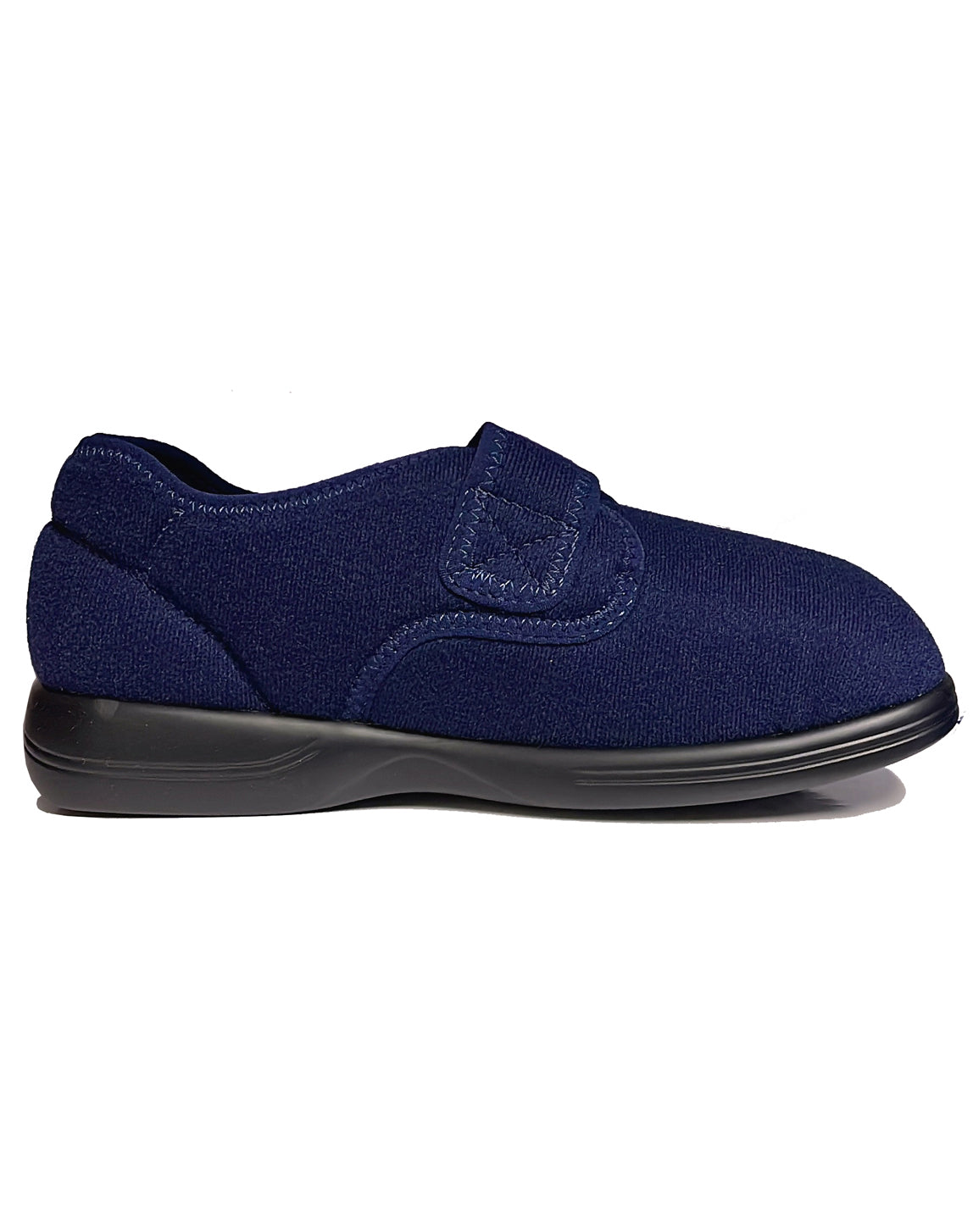 GADEAN HOUSE E SINGLE VELCRO SLIPPER - NAVY