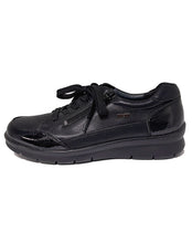 Load image into Gallery viewer, P-8229 ZIP LACE SHOE GCOMFORT W24 - BLACK