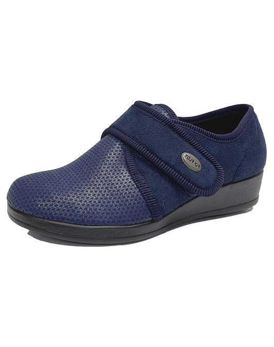 FLYFLOT Q3886 VELCRO SHOE - BLUE