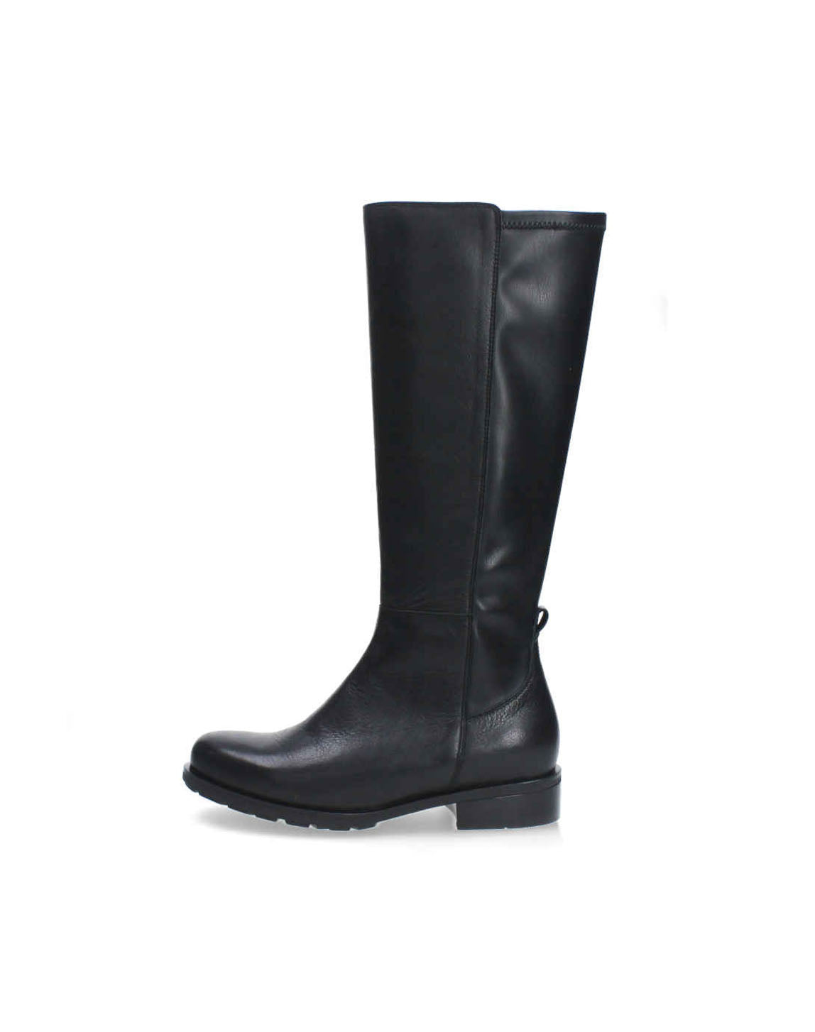 Wolky HAMPTON Knee High Tall Boot - Black Leather