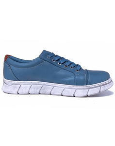 CABELLO UNISON ZIP LACE SHOE - DENIM