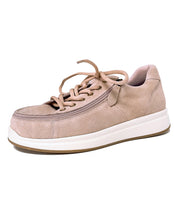 Load image into Gallery viewer, PURE COMFORT ZIPPY ZIP LACE SHOE - BLUSH SUEDE