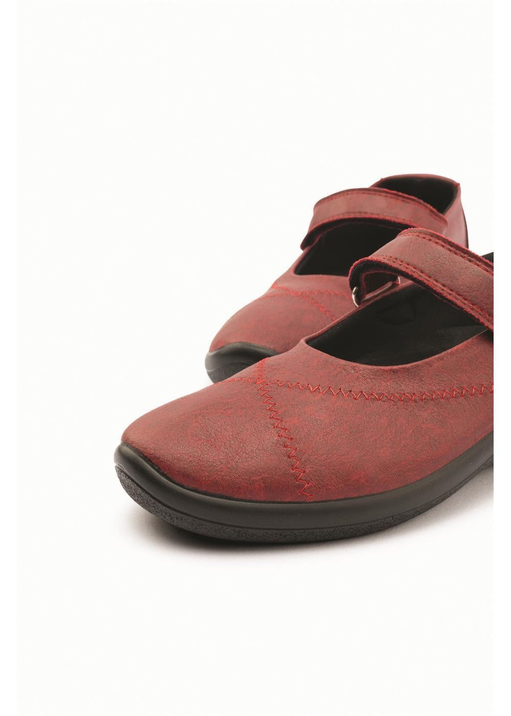 Arcopedico TRIGLAV Mary Jane Flats - Red