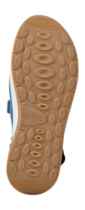 Wolky ADURA Velcro Sandal - Atlantic Blue