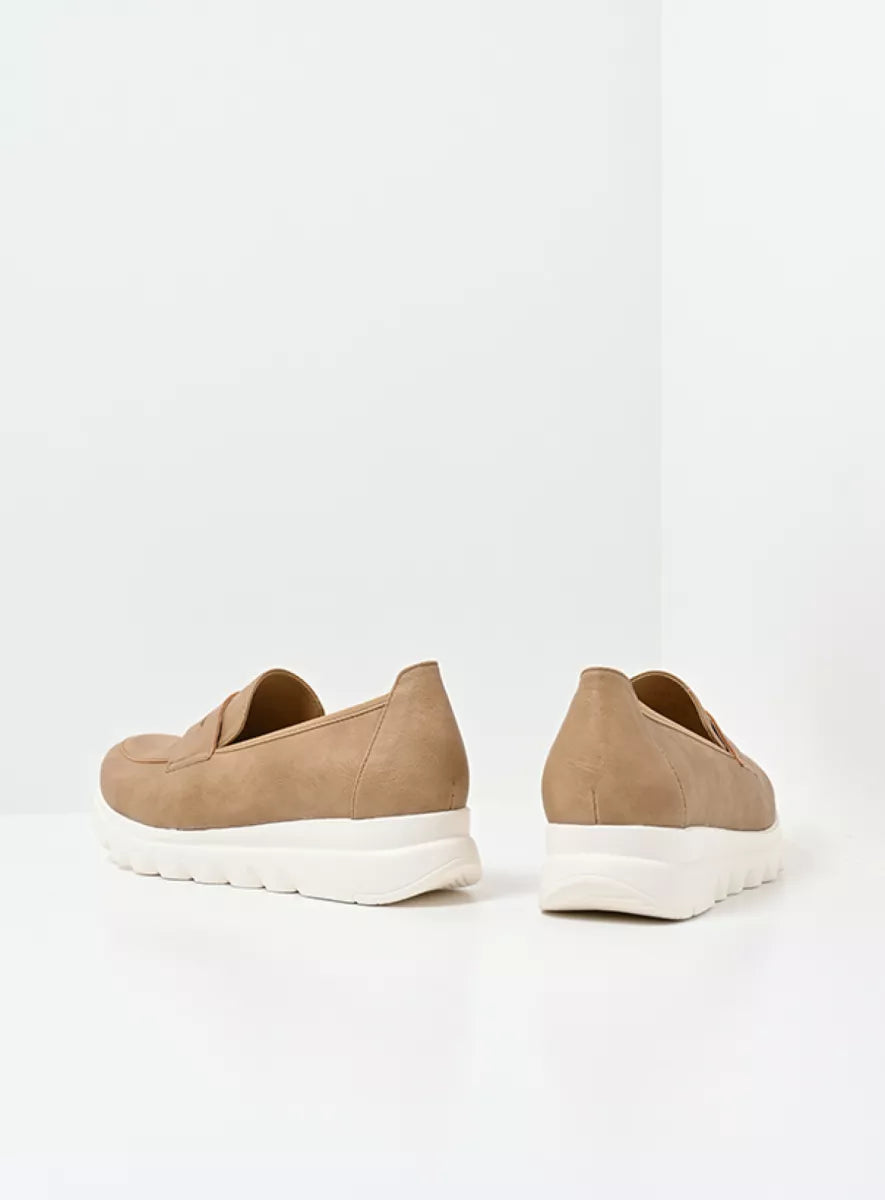SNOAFER SLIPON LOAFER WOLKY S26 - SAND