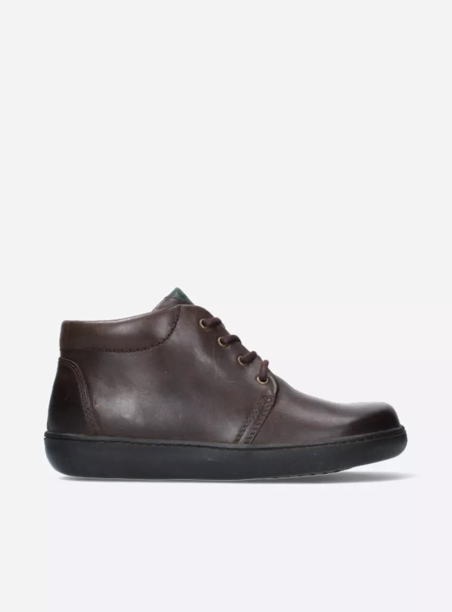 Wolky KANSAS Men's Ankle Boot - Brown Leather