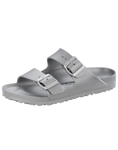 BIRKENSTOCK ARIZONA METALLIC SILVER EVA NARROW