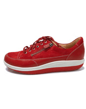 Load image into Gallery viewer, GANTER 208771 GISA ACTIVE LACE 3-9.5H - RED VELOUR