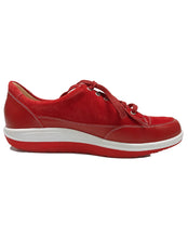 Load image into Gallery viewer, GANTER 208771 GISA ACTIVE LACE 3-9.5H - RED VELOUR