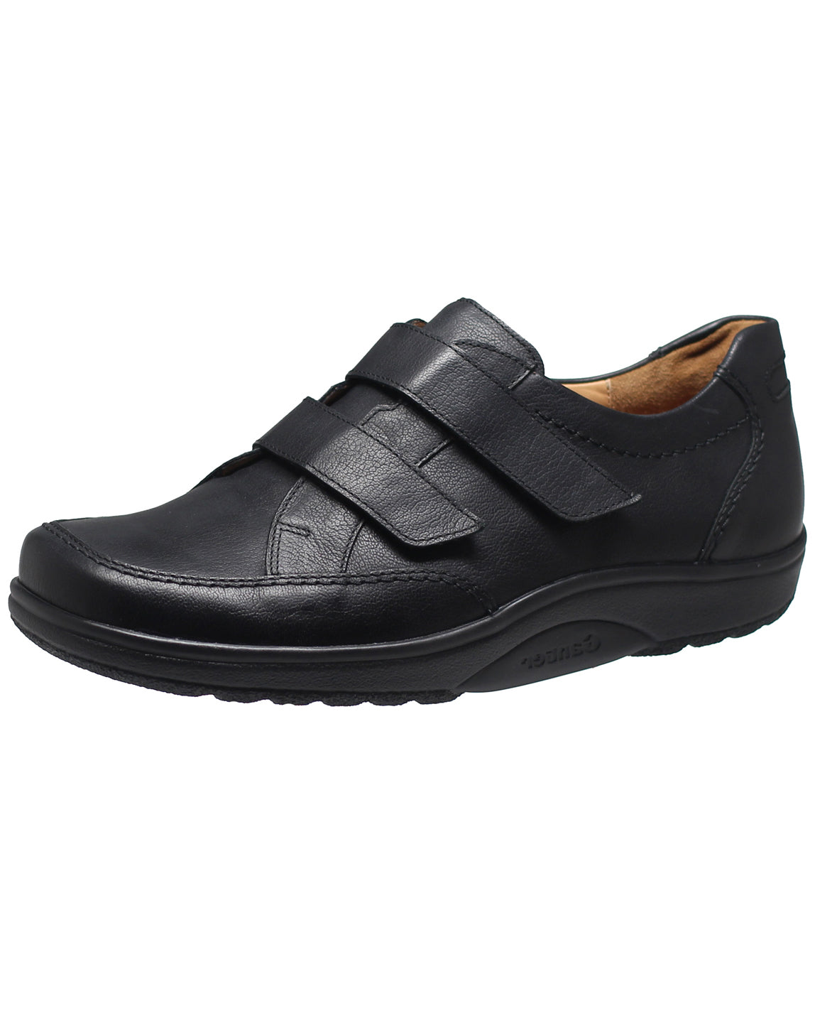 GANTER 259661 HEIMO VELCRO SHOE 6-13.5H - BLACK