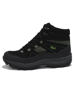 WALDLAUFER 471974 HOLLY LACE BOOT - BLACK NEON GREEN SPORT